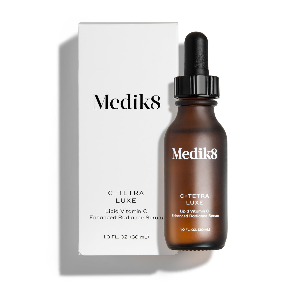 Medik8 C-Tetra Advanced - Vitamin C Serum Smooths Fine Lines and Wrinkles - Face Serum with Hyaluronic Acid - Vegan and Gluten Free - 1.0 oz.