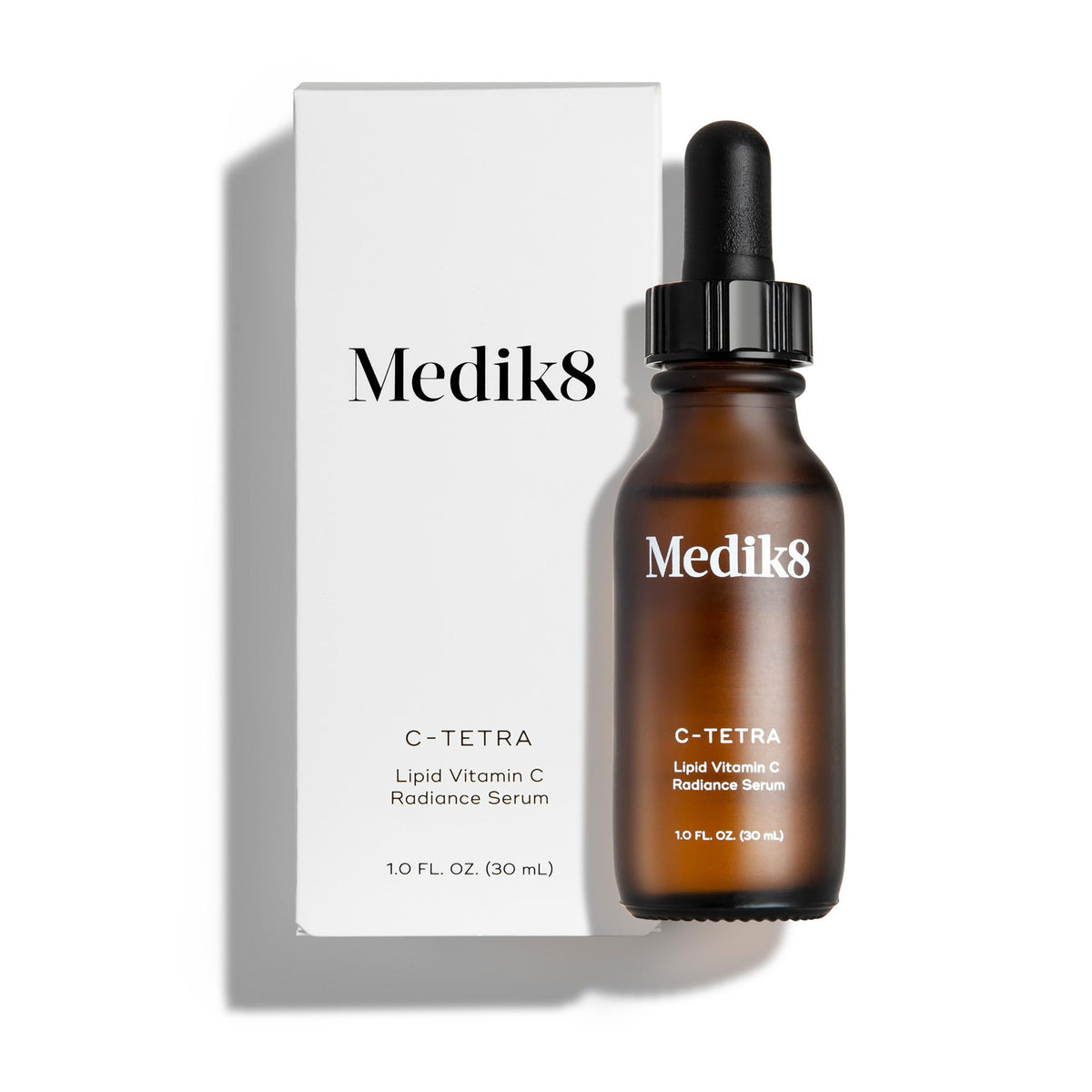 Medik8 C-Tetra Advanced - Vitamin C Serum Smooths Fine Lines and Wrinkles - Face Serum with Hyaluronic Acid - Vegan and Gluten Free - 1.0 oz.