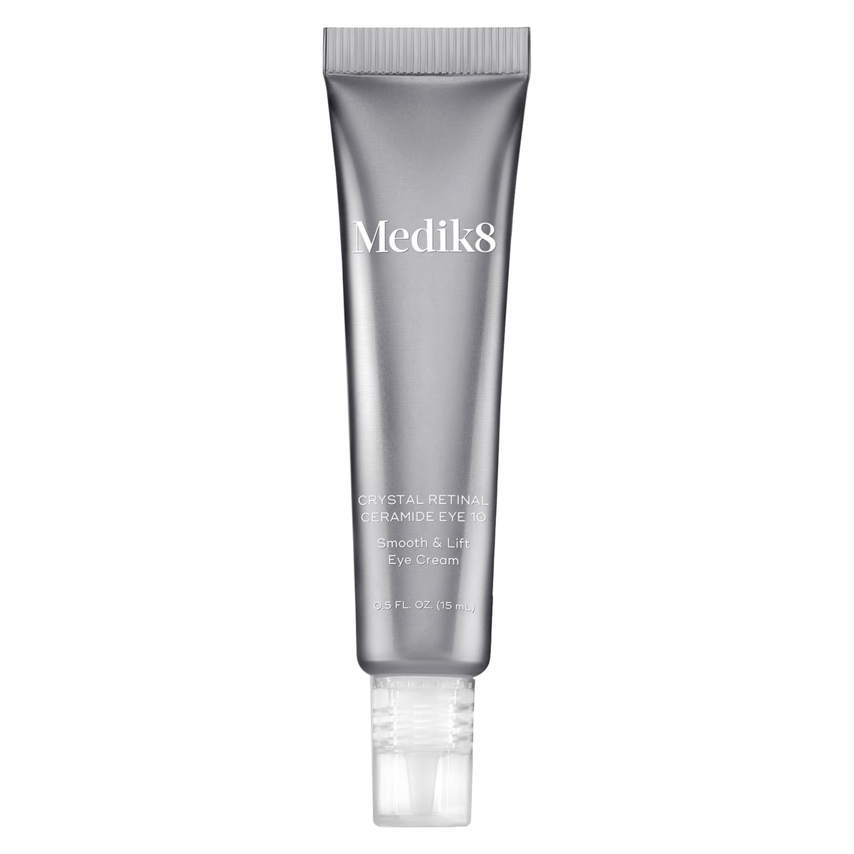 Medik8 Crystal Retinal Ceramide Eye 3 - Lifting Eye Cream with Vitamin A - Smoothing Under Eye Cream for Wrinkles and Sensitive Skin - 0.5 oz