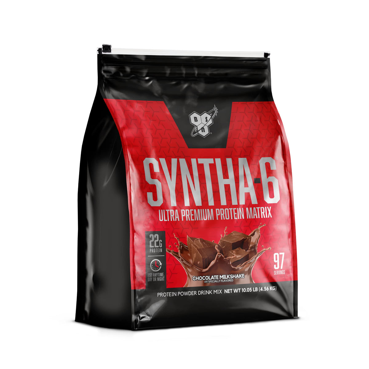 BSN SYNTHA-6 Premium Protein Powder, 6g Fiber, Whey Isolate, 48 Servings