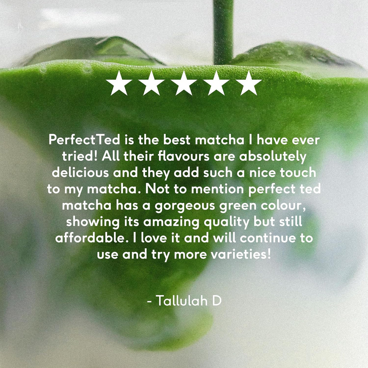 PerfectTed Matcha Powder | Ceremonial Japanese Grade Matcha | 3.53 Ounce